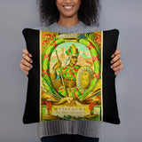 Athabalipa Last King of Inca Empire w/ black backdrop Basic Pillow