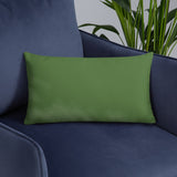 When America was great w/ green backdrop Basic Pillow