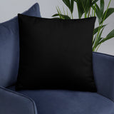 Moor tapestry w/ black backdrop Basic Pillow