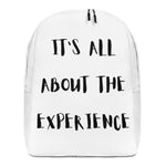 It's bout the experience Backpack (White)