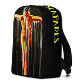 Honey Dripping Backpack (Black w/ Gold)