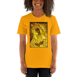 Golden Melanated Madonna Short-Sleeve T-Shirt